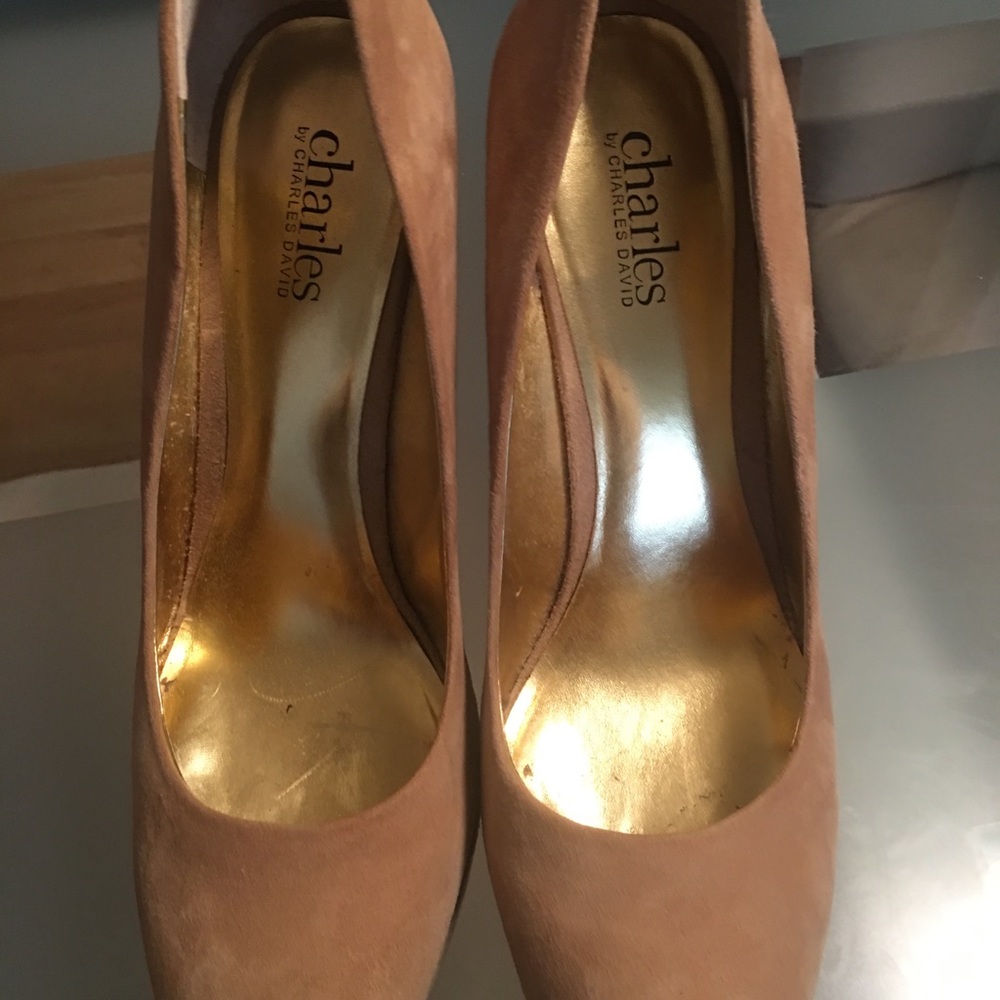 CHARLES DAVID PLATFORM SHOES